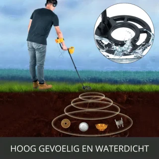 Metaaldetector Set Met Schep En Hoofdtelefoon