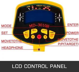 Metaaldetector Set Met Schep En Hoofdtelefoon