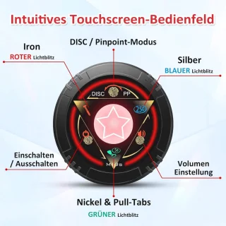 Metaaldetector set voor kinderen met schep en zeef