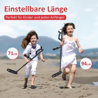 Metaaldetector set voor kinderen met schep en zeef