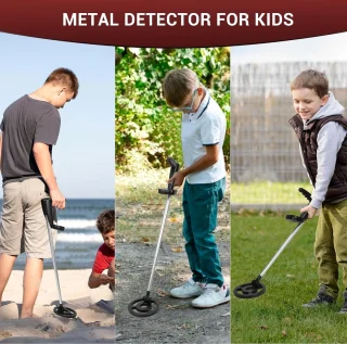 Metaaldetector set voor kinderen verstelbaar inclusief batterijen