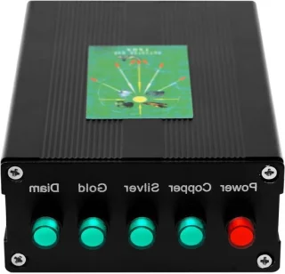 Metaaldetector set voor schatzoekers - zwart