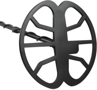 Metaaldetector spoel 33 cm zwart