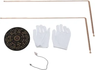Metaaldetector stangen set messing