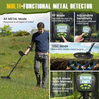 Metaaldetector Starterset met Pinpointer
