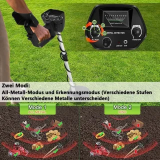 Metaaldetector Starterset met Pinpointer