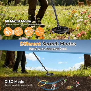 Metaaldetector Starterset met Pinpointer