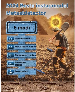 Metaaldetector Starterset met Pinpointer