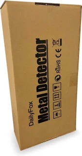 Metaaldetector verstelbaar 107-134cm met pinpointer en accessoires