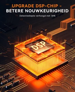 Metaaldetector Verstelbaar met LCD Scherm - Professioneel Model