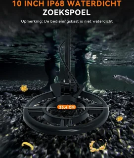 Metaaldetector Verstelbaar met LCD Scherm - Professioneel Model
