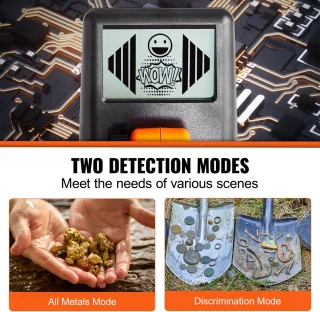 Metaaldetector voor kinderen 6 inch met LCD-scherm en instelbare schacht