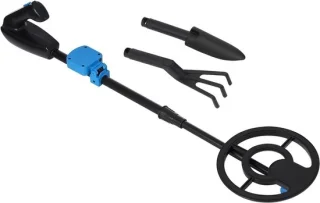 Metaaldetector voor kinderen, blauw en zwart