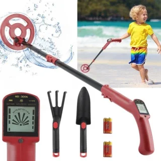 Metaaldetector voor kinderen - rood