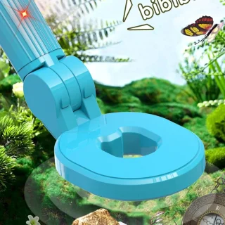 Metaaldetector voor Kinderen - Schatzoeker - 22 cm - Blauw/Oranje