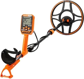 Metaaldetector voor professionals, zwart en oranje