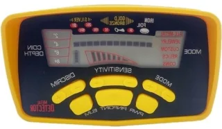 Metaaldetector voor schatzoeken - Geel