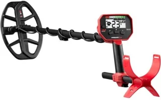 Metaaldetector voor volwassenen - Schatzoekapparaat - Rood