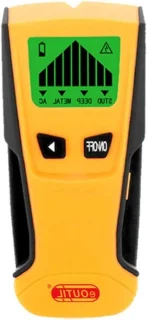 Metaaldetector wanddetector zwart
