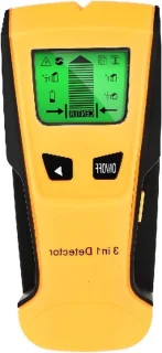 Metaaldetector wandscanner 3 in 1 - geel