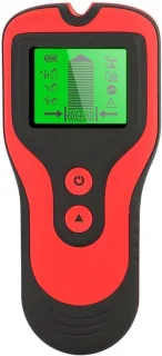 Metaaldetector wandscanner - leidingzoeker met HD LCD-scherm, 30 mm, blauw