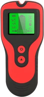 Metaaldetector wandscanner rood