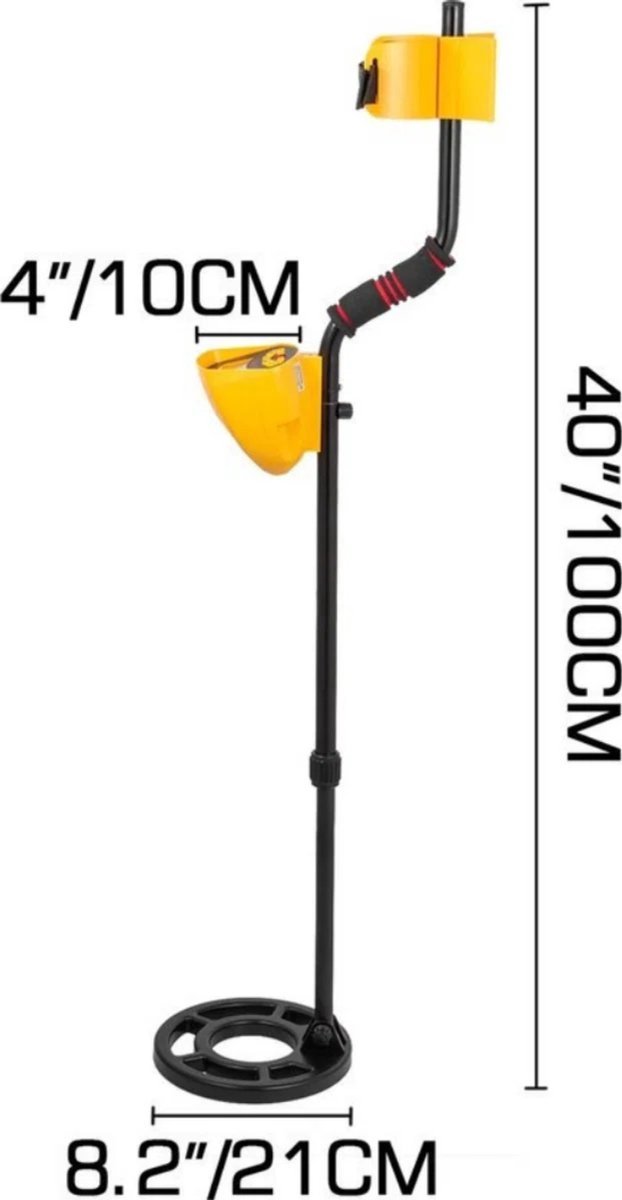 Wat vinden we goed aan de Metaaldetector waterdicht met hoofdtelefoon en schep voor volwassenen en kinderen