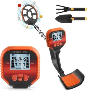 Metaaldetector waterdicht rood