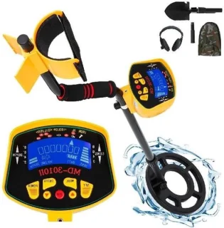 Metaaldetector waterdicht zwart