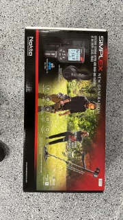 Metaaldetector waterdicht zwart