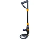 Metaaldetector waterdichte zoekspoel 34.5 cm zwart oranje