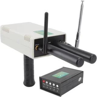 Metaaldetector wit