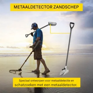 Metaaldetector Zanddetecterend Jachtschep Koolstofvezelhandvat