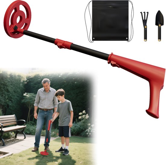 Metaaldetector Zoekset - Rood review