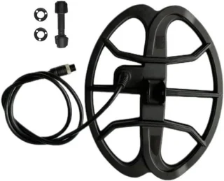 Metaaldetector zoekspoel 11 inch zwart