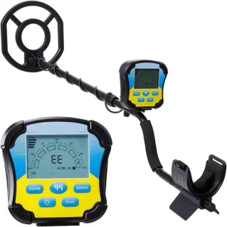 Metaaldetector zwart