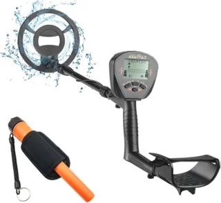 Metaaldetector zwart