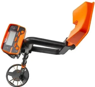 Metaaldetector zwart-oranje voor professionals