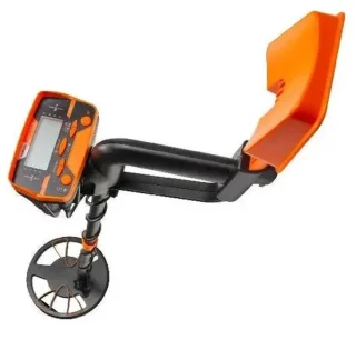 Metaaldetector zwart-oranje voor professionals