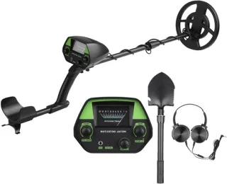 Metaalzoeker Gouddetector - Metaaldetector 113 cm Groen