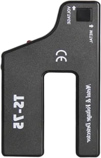 Metalen balkdetector wandscanner voor muren, zwart, 9.8 x 3.4 x 17 cm