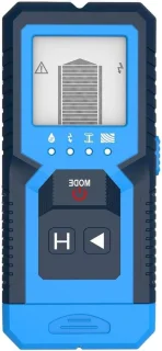 Metalen balkzoeker blauw