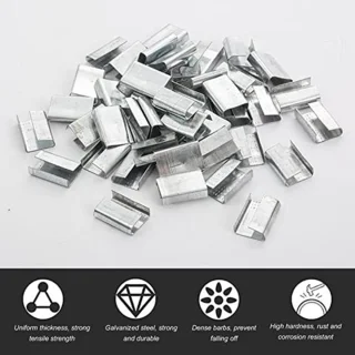 Metalen gekartelde zegels voor 16 mm PET-riem