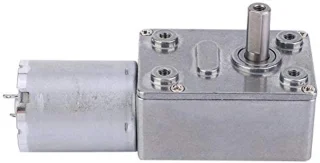 Microtype Wormwielreductormotor 24V DC