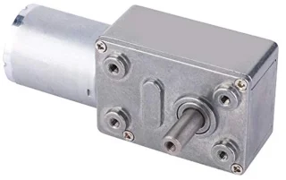 Microtype Wormwielreductormotor 24V DC
