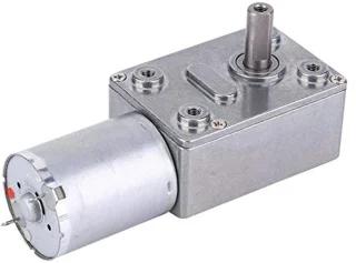 Microtype Wormwielreductormotor 24V DC
