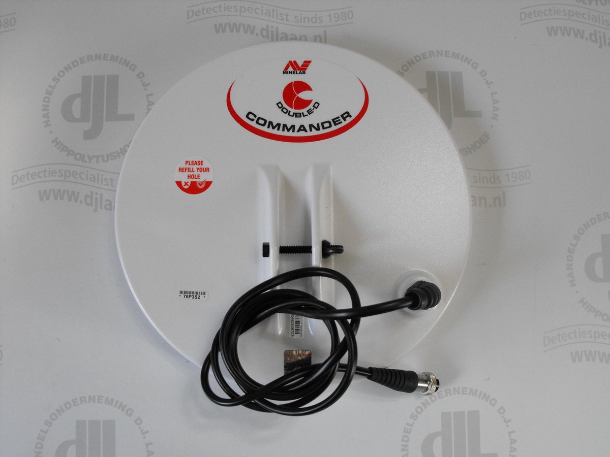 De Minelab 27cm DD Commander zoekschijf voor GPX in één oogopslag