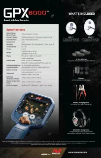 Minelab GPX 6000 Gouddetector