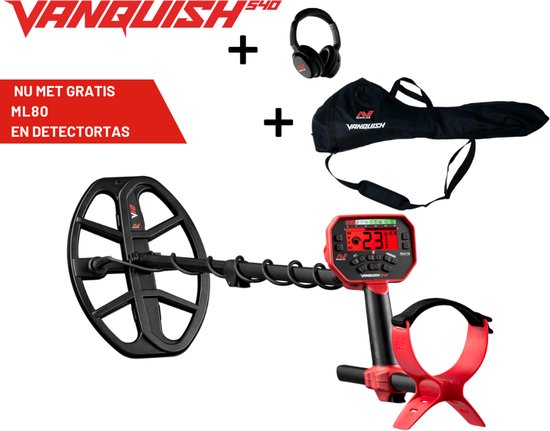 Minelab Vanquish 540 Metaaldetector review