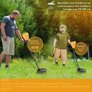 Wat vinden we goed aan de MMP® Kindermetaaldetector - Brons